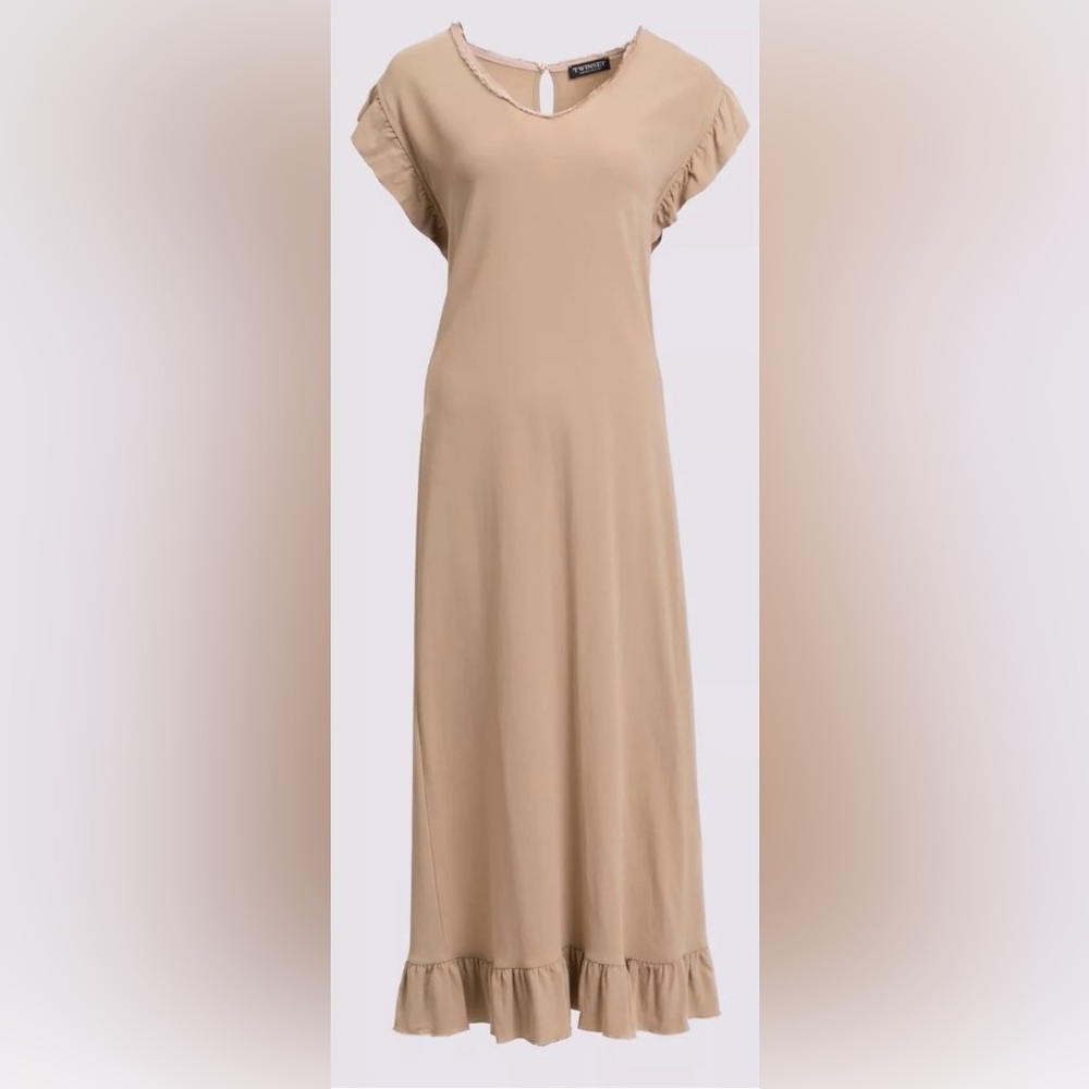 $389 TWINSET Midi Shift
Dress IT50 US14 UK18 XL Italy